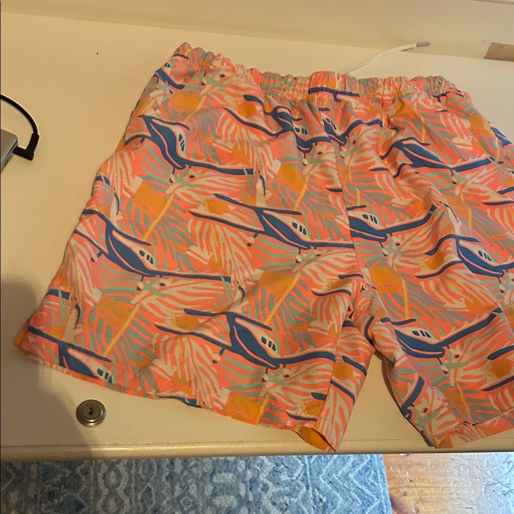 Tropical Print Men's Shorts